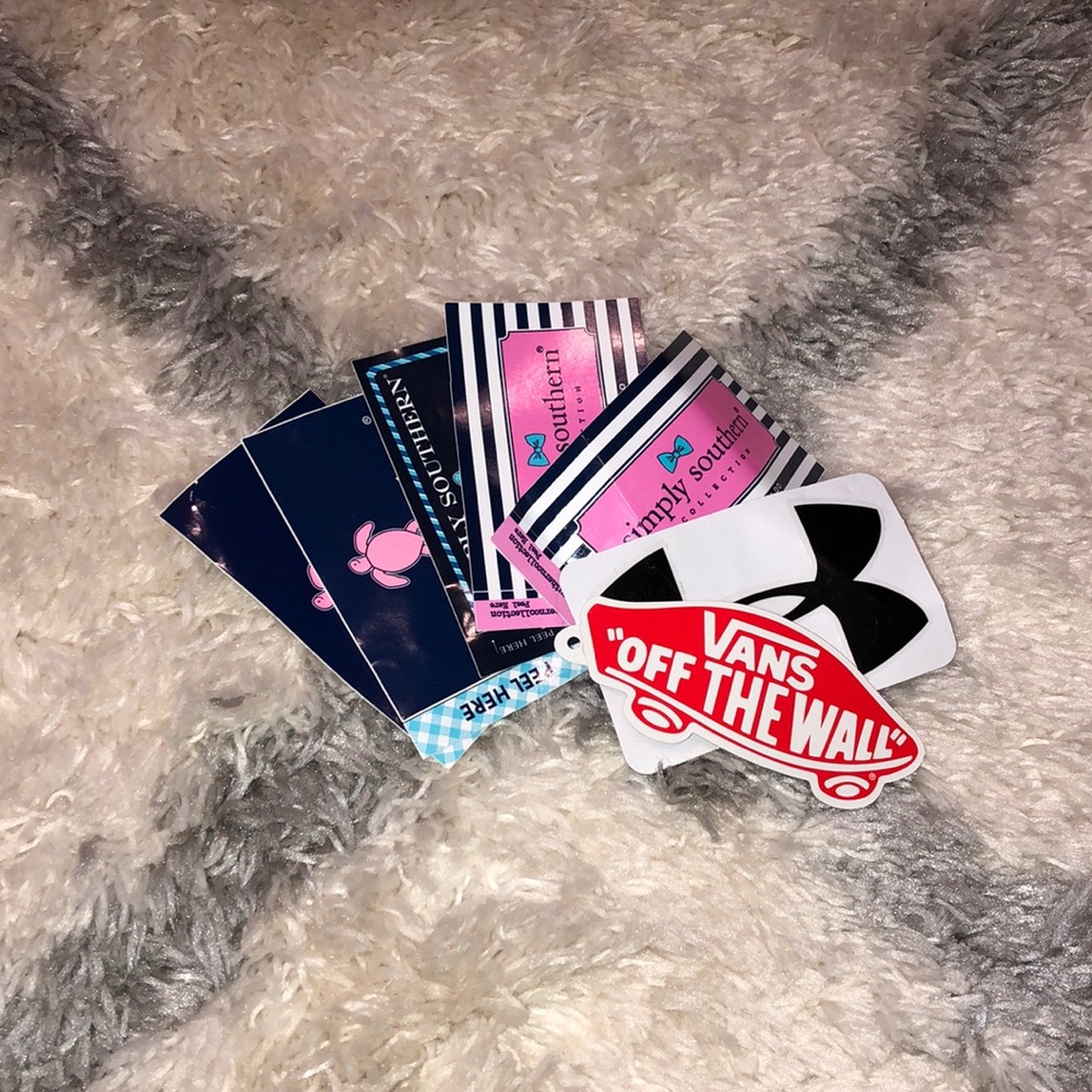 NWT 7 Pack Of Stickers